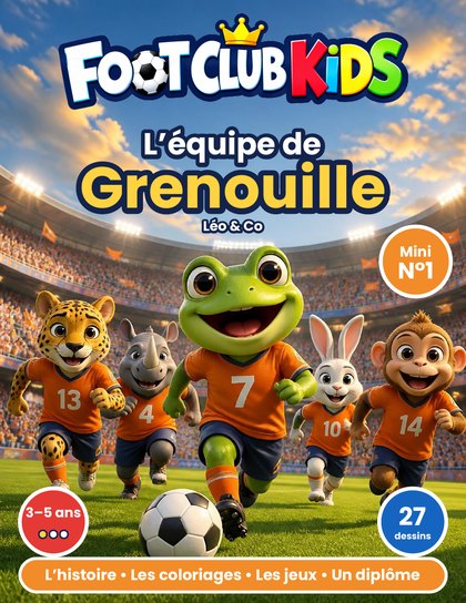 Couverture Mini du N°1, L’équipe de Grenouille