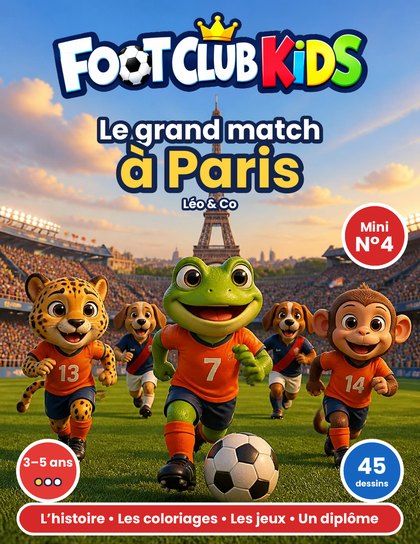 Couverture Mini du N°4, Le grand match à Paris
