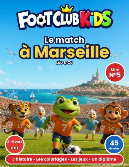 Couverture Mini du N°5, Le match à Marseille