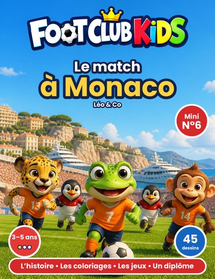 Couverture Mini du N°6, Le match à Monaco
