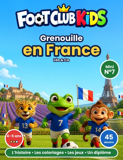 Couverture Mini du N°7, Grenouille en France